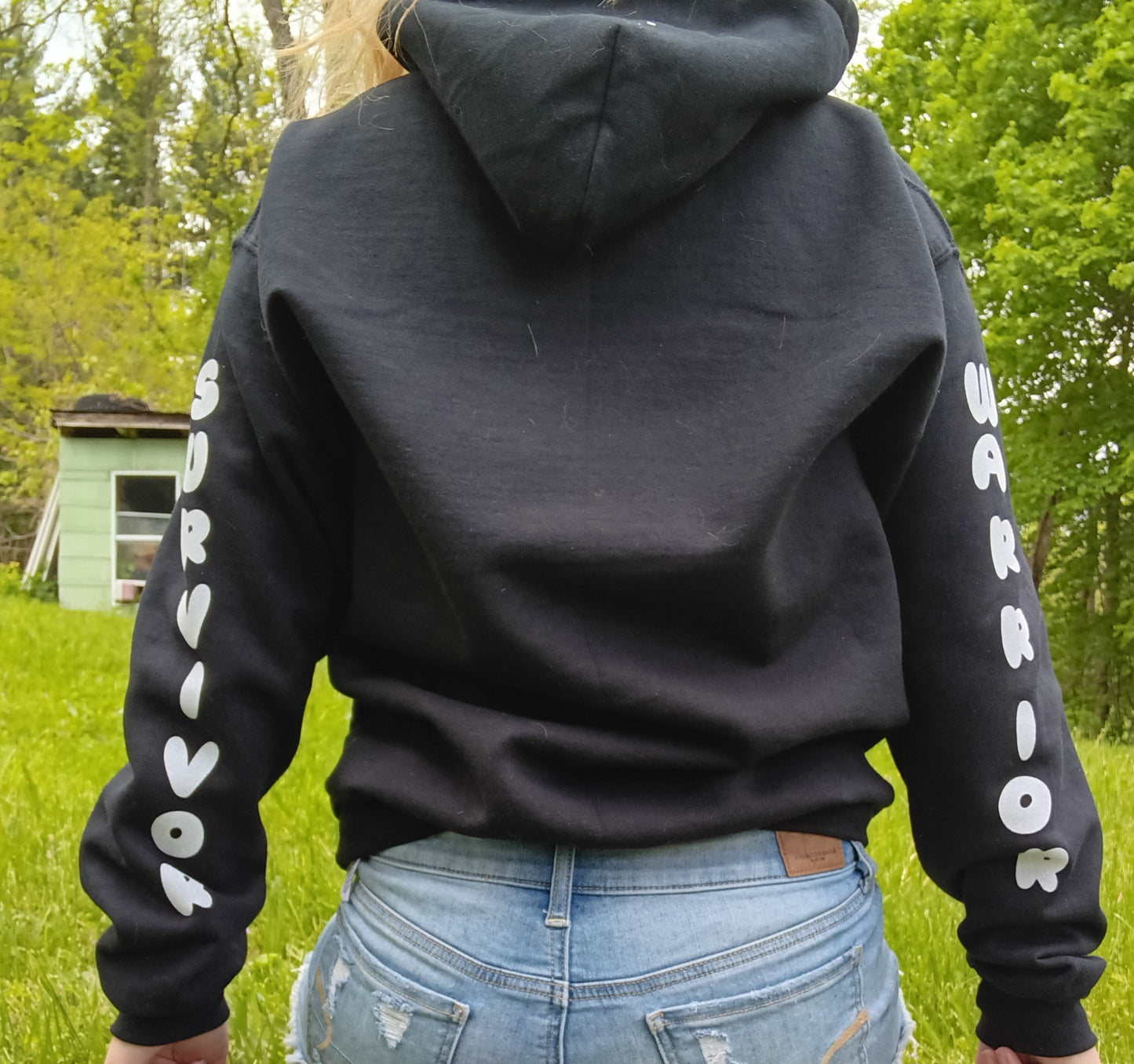 Designed Hoodie - "The World is better with you in it"