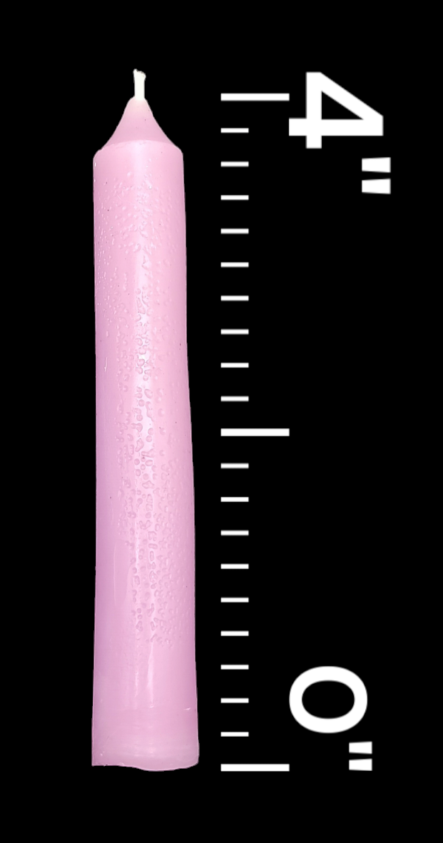 Unscented Pillar Candles