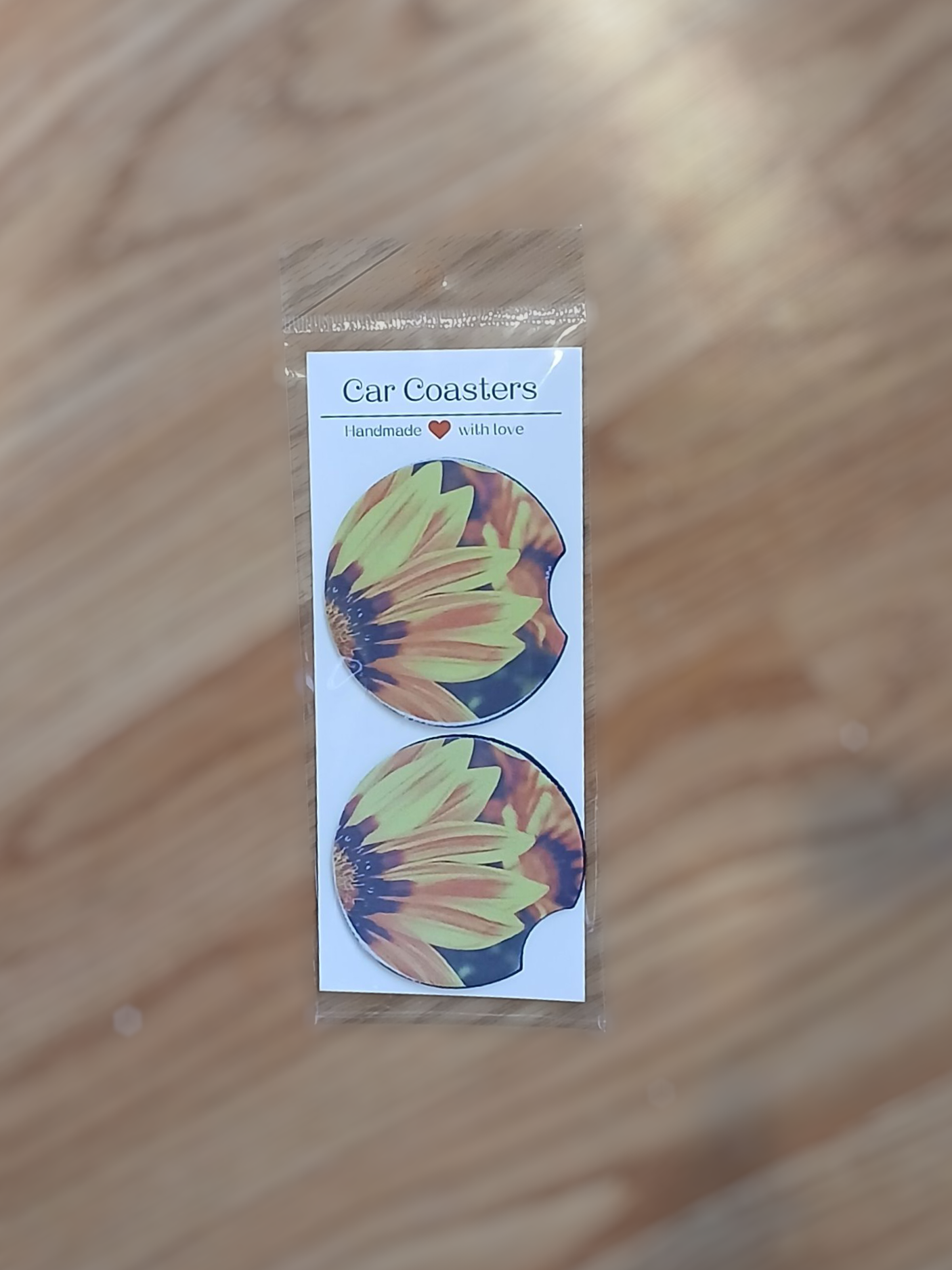Flower Car Coasters