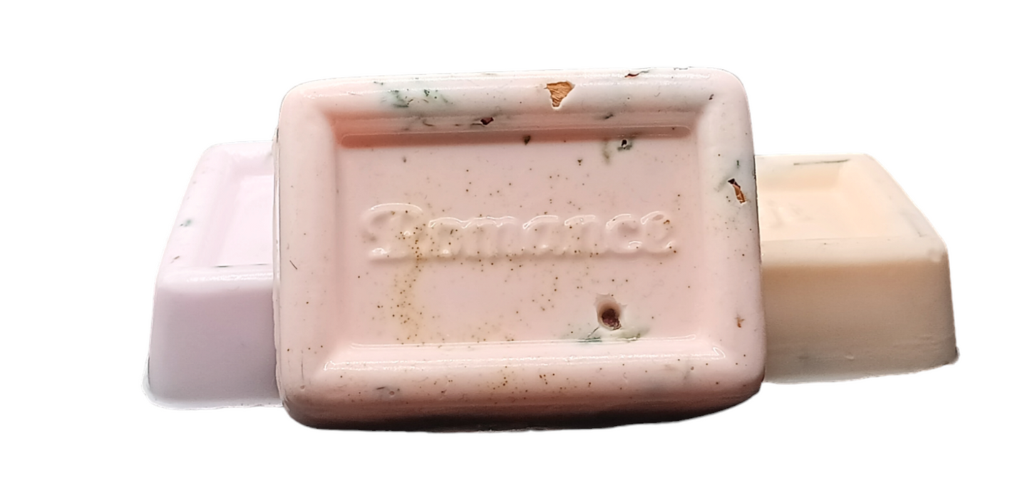 Cocoa Butter Soap Bar with Dried Herbs